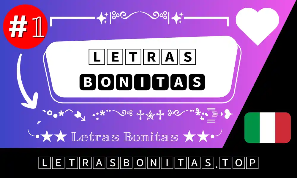 Letras Bonitas letras bonitas
